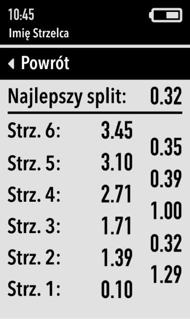 Shot Timer Slider