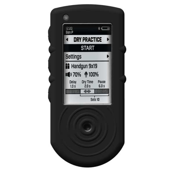 Silikonowe etui dla SG Timer 2 - Czarny