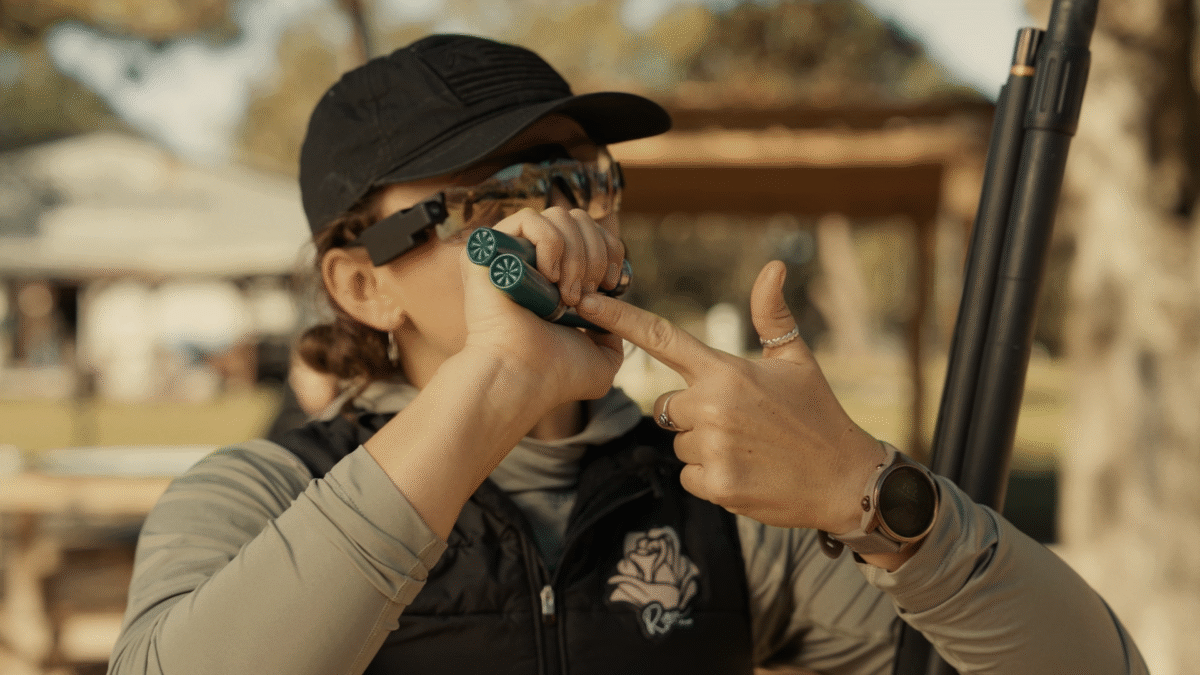 Lena Miculek shows how properly grab shells