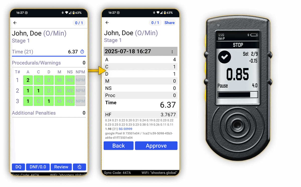PractiScore App with Shot Timer 