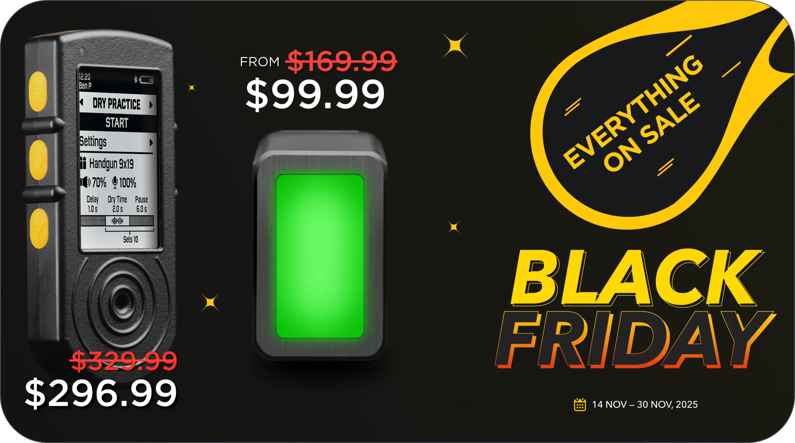 BLACK FRIDAY IS HERE! ENJOY UP TO 40% DISCOUNTS