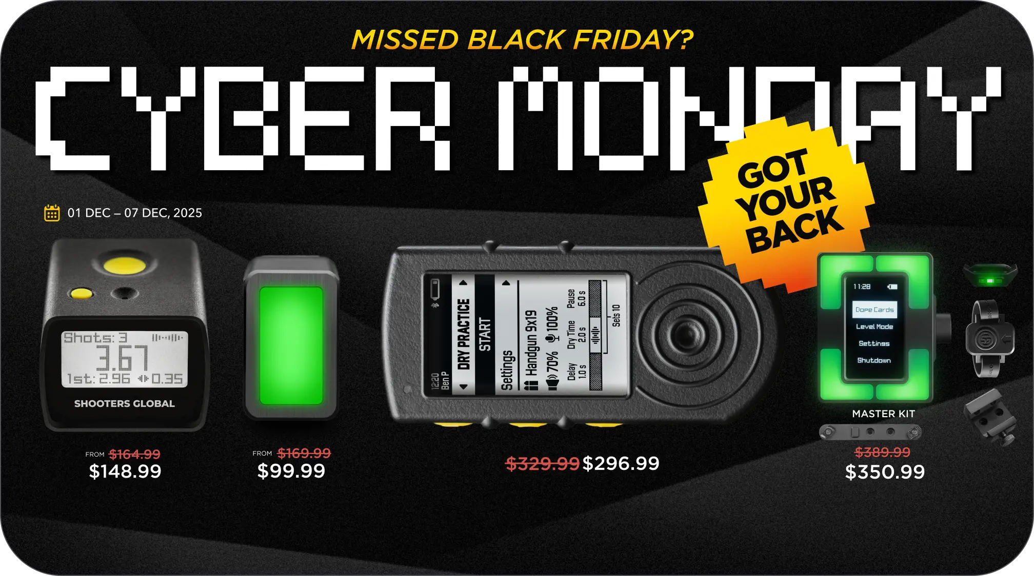 CYBER MONDAY DEALS ARE HERE