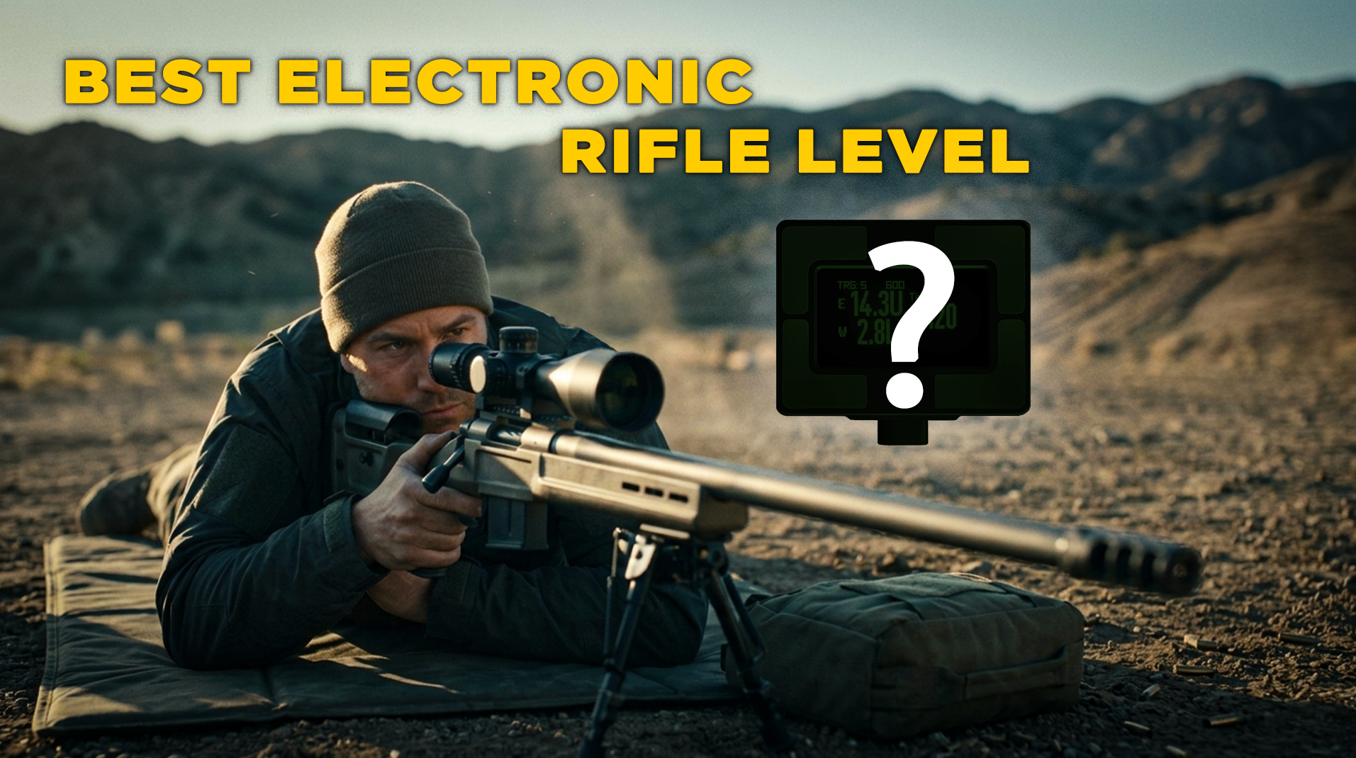 Best Electronic Rifle Level for Precision Shooting