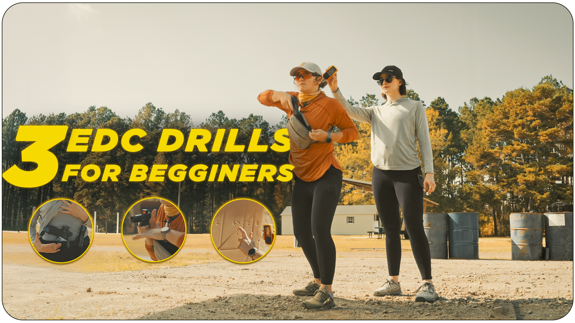 How to Improve Your EDC Skills: 3 Must-Know Drills