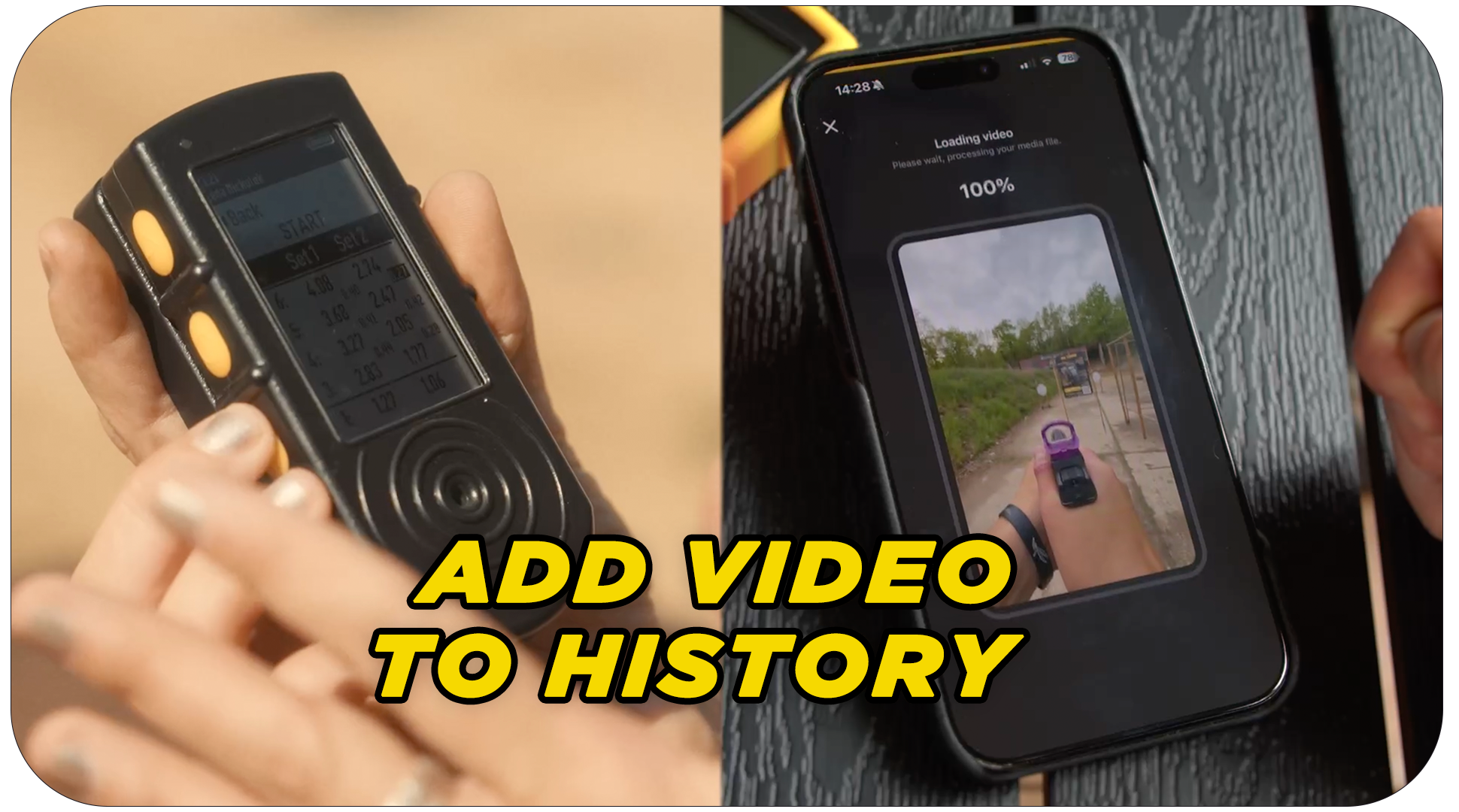 Sync Shot Timer Data to Any Video
